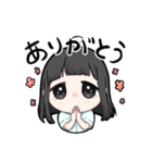 不機嫌なアオリちゃん（個別スタンプ：3）