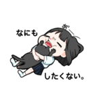 不機嫌なアオリちゃん（個別スタンプ：11）