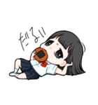 不機嫌なアオリちゃん（個別スタンプ：12）