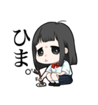 不機嫌なアオリちゃん（個別スタンプ：18）