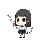 不機嫌なアオリちゃん（個別スタンプ：28）
