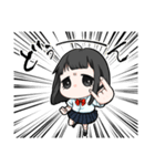 不機嫌なアオリちゃん（個別スタンプ：38）
