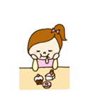 ゆる主婦もちこ♪《家族＆親しい人へ》（個別スタンプ：34）