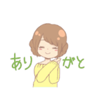 誰でも使える！パステルカラーな女の子（個別スタンプ：20）