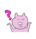 ふにゃふにゃブタさん（個別スタンプ：22）