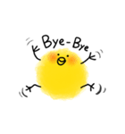 がに股がcuteなモコぴよ1（個別スタンプ：11）