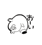 へんてこうさぎちゃん2（個別スタンプ：11）