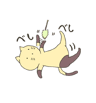 ねことうさぎのせいかつ（個別スタンプ：5）