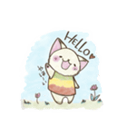 らがにゃふぃん日常（個別スタンプ：8）