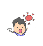 めがねのおとこのこ（個別スタンプ：2）