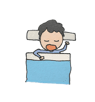 めがねのおとこのこ（個別スタンプ：4）
