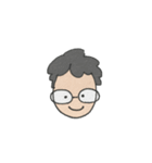 めがねのおとこのこ（個別スタンプ：7）