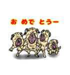 パグ的生活（個別スタンプ：6）