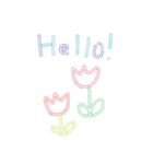 棒にんげんと謎の生物（個別スタンプ：4）