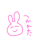 つかれたうさぎ（個別スタンプ：21）