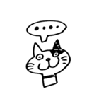 ぶち猫のブチ（個別スタンプ：6）