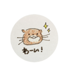 カワウソ あいさつ（個別スタンプ：9）