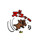 毎日ブリュッセルグリフォン（個別スタンプ：3）