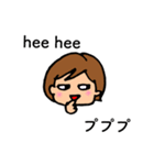 使いやすい表現 英語付き（個別スタンプ：18）