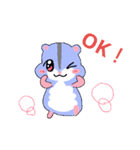 ハムスターコロン スタンプ（個別スタンプ：4）