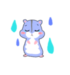 ハムスターコロン スタンプ（個別スタンプ：8）