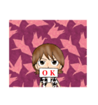 オトコのスタンプ（個別スタンプ：3）
