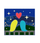 六甲ミーツアート×たまりょーしか（個別スタンプ：16）
