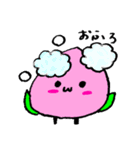 ふわふわ ももたん（個別スタンプ：34）