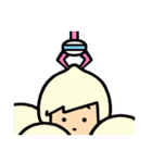 ゆたんぽガール 顔だけ2（個別スタンプ：38）