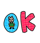 カフェバイトくまちゃん（個別スタンプ：18）