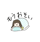 意識が低い女子大生（個別スタンプ：6）