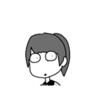 意識が低い女子大生（個別スタンプ：10）