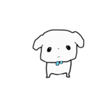 顔に出るタイプの丸刈りペキニーズ（個別スタンプ：6）