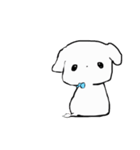 顔に出るタイプの丸刈りペキニーズ（個別スタンプ：10）