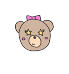 表情べあ。（個別スタンプ：3）