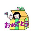 ぱつネコ倶楽部（個別スタンプ：18）