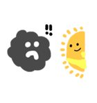 もくもくのくも と くものもくもく（個別スタンプ：2）