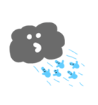 もくもくのくも と くものもくもく（個別スタンプ：4）