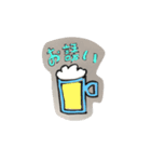 手書きイラスト2018夏（個別スタンプ：6）