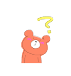 まったり癒されくまさん（個別スタンプ：4）