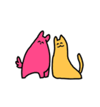 優しい猫たち。（個別スタンプ：21）