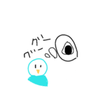 笑顔の青い鳥（個別スタンプ：32）
