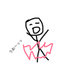 絵が下手な人の落書きスタンプ（個別スタンプ：8）