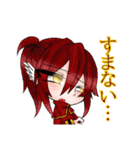 九命世界観ミニキャラまとめ（個別スタンプ：19）