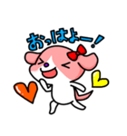 犬のローズ（個別スタンプ：1）