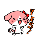 犬のローズ（個別スタンプ：7）