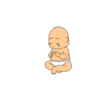 ぽっちゃりな赤ちゃん2（個別スタンプ：12）