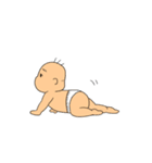 ぽっちゃりな赤ちゃん2（個別スタンプ：37）