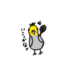 手書きオカメ（個別スタンプ：4）