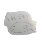 おさかなオンリー（個別スタンプ：1）